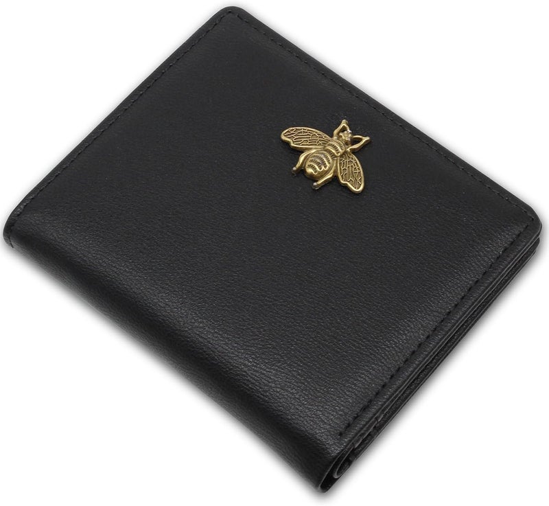 Altally Small Women Wallet RFID Blocking Bifold Pocket Wallet Slim Compact Ladies Purse Mini Wallets For Women (Black) | Small, RFID Blocking, Bifold, Pocket Wallet, Slim, Compact - Image 1